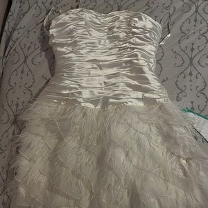Fun, flirty wedding dress
